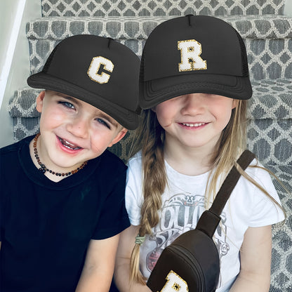 Kids Alphabet Baseball Cap & Shoulder Bag Set – Trendy & Breathable Polyester, Adjustable Buckle Closure, Perfect for All Seasons & Casual Wear, Ideal Gift for Boys & Girls (Ages 3-14) - Kidzy Market