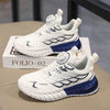 Kids Lightweight Casual Sneakers for Boys & Girls — All-Season Breathable PU Upper & Cushioned EVA Sole, Easy Rotary Buckle