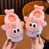 Kids Shark Slippers - Cute Cartoon Slip-On, Soft Fabric, Non-Slip Thick PVC Sole, Lightweight Shock-Absorbing, Light Blue & Pink