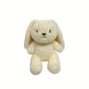 9 in (22.9 cm) Floppy Long-Ear Bunny Plush Toy — Soft Rabbit Stuffed Animal, 8 in (20.3 cm) Wide, Beige or Pink, Perfect Easter Gift for Kids