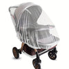 Universal Stroller Mosquito Net - Breathable Baby Bug Net for Strollers, Bassinets, Cradles, Playards & Pack 'n Plays (White)