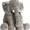 Large Grey Elephant Plush Toy - 14 in (35 cm) Soft Stuffed Animal