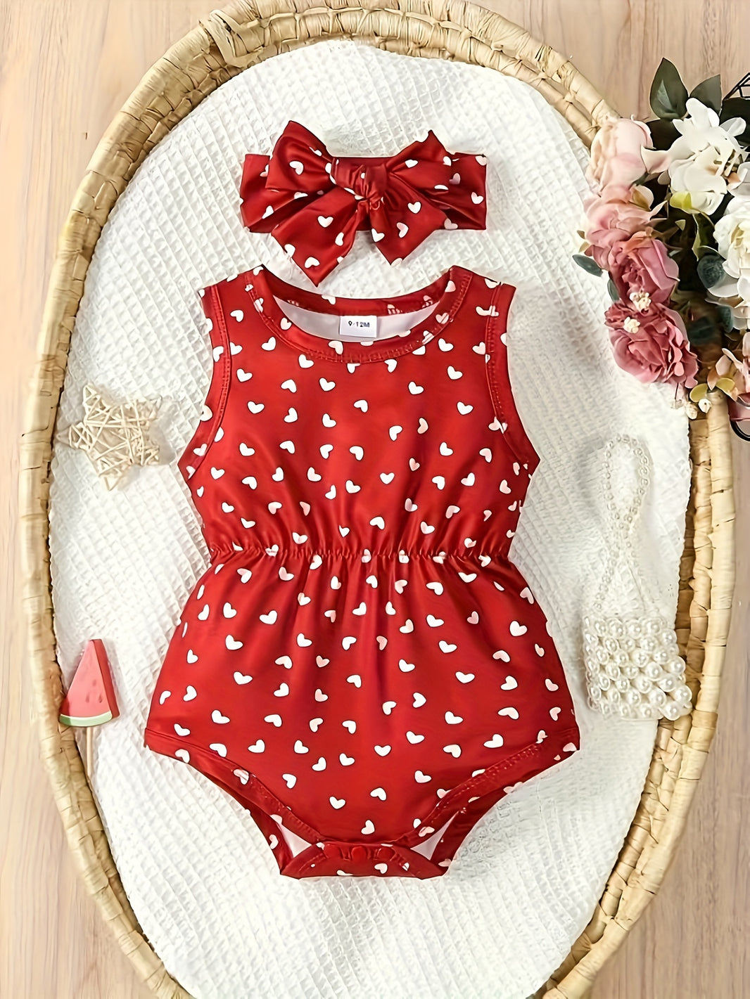 Girls' Cute Printed Bodysuit – Fun and Stylish Design, Comfortable for Everyday Wear