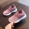 Toddler Breathable Mesh Slip-On Sneakers for Boys & Girls — Low-Top Kids Walking Shoes, Fabric Upper & Rubber Sole