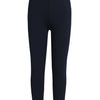 Girls Mid-Stretch High-Waist Leggings — Elastic Waist Skinny Fit, Breathable Ultra-Thin Polyester for Kids (Ages up to 12) — Spring/Summer Indoor & Outdoor