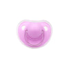 Matte Silicone Baby Pacifier with Protective Cover – Thumb & Cherry Round Soother, Unisex Infant Pacifier, Holiday Gift