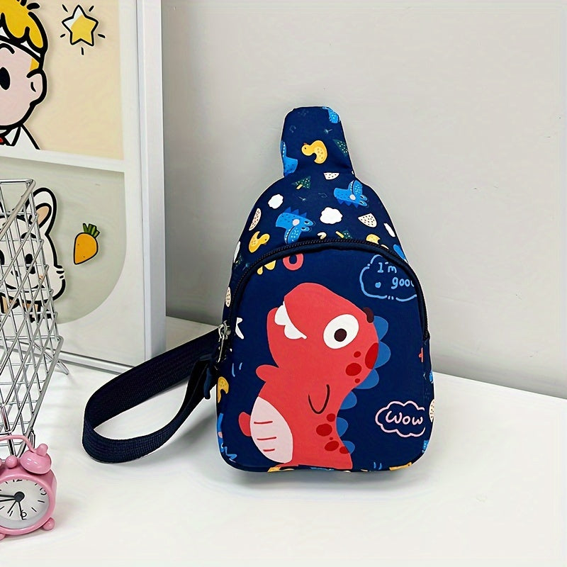 Children's Patterned Chest Bag – Shoulder Crossbody & Simple Waist Bag for Girls - Kidzy Market