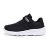 Kids Breathable Non-Slip Low-Top Sneakers for Boys & Girls — Hook-and-Loop Strap, Black & White Plaid