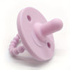 Newborn Soft Silicone Pacifier – Round Soother & Teether Nibbler for Baby Boys & Girls