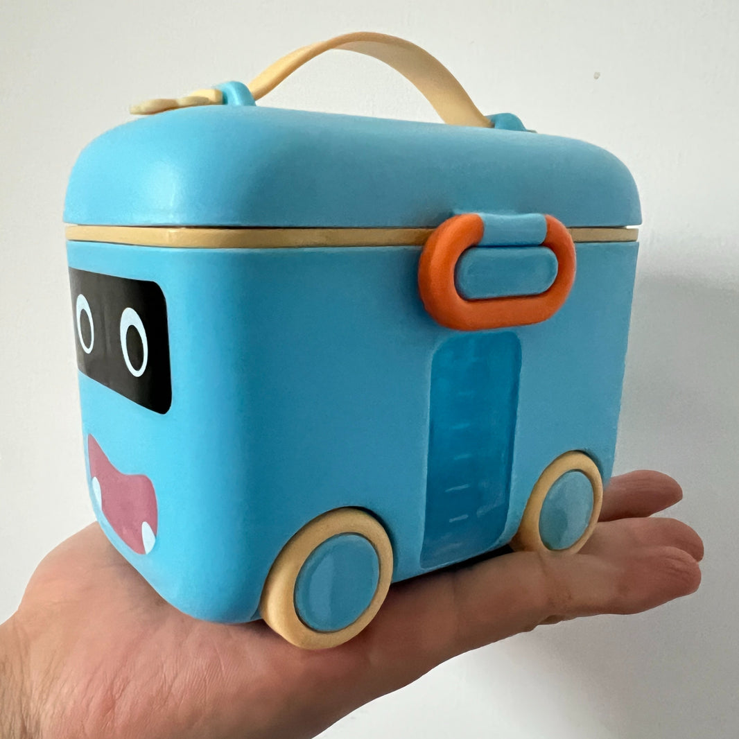 Creative Portable Milk Powder Box & Snack Container – Sealed Storage for Milk Powder, Snacks, Fruits – Multi-Function Storage Box for Travel, Car, or Toys