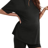Women's Maternity Pajama Set – 2-Piece Short-Sleeve Top & Fitted Shorts, Soft Rayon-Blend Sleepwear