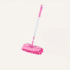 Kids Mini Mop Toy — Extendable 360° Rotating Detachable Cloth Head for Wet & Dry Play & Light Cleaning, Plastic, No Batteries