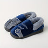 Cute Cartoon Furry Kids Slippers — Non-Slip Slip-On Indoor Winter Shoes for Boys & Girls, Soft TPR Sole