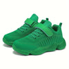 Kids Horse Graphic Velcro Sneakers — Lightweight Breathable Low-Top Sports Shoes for Boys & Girls