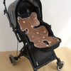 Plush Stroller Seat Liner for Babies – Ultra-Soft Fleece Pram Cushion, All-Season Universal Fit, Beige