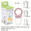 COZYPANDA Baby Food Feeder & Pacifier for 4+ Months - Silicone Self-Feeder, Mess-Free Baby-Led Weaning, Easy-Clean Soft Textured Nipple