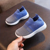 Toddler Breathable Mesh Slip-On Sneakers for Boys & Girls — Low-Top Kids Walking Shoes, Fabric Upper & Rubber Sole