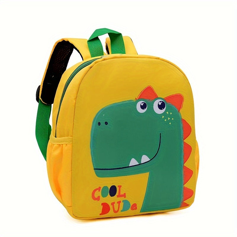 1PC Cartoon Animal Print Backpack – New School Bag for Boys and Girls, Fun & Stylish Design - Kidzy Market