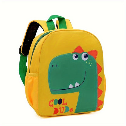 1PC Cartoon Animal Print Backpack – New School Bag for Boys and Girls, Fun & Stylish Design - Kidzy Market