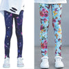 Girls' Elastic Animal-Print Leggings – Soft Knit Bottoming Pants, Non-Pilling (Kids, Ages 12 & Under) – 1 or 2-Pack