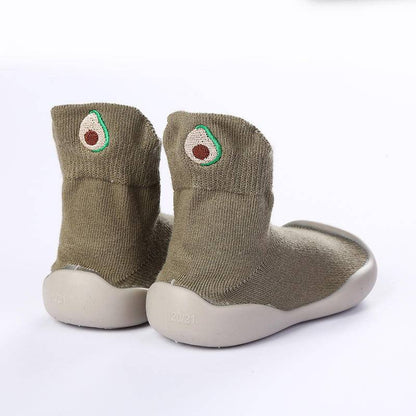 Non-Slip Fruit Print Toddler Baby Socks - Comfortable & Cute Socks for Toddlers