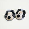 1 Pair/2 Pairs Cute Cartoon Dog & Butterfly Baby Socks - Non-Slip Invisible Boat Socks for Kids | Comfortable All-Season Knit Fabric | 98% Polyester, 2% Spandex | Hand Wash Only