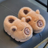 Boys' Capybara Slippers - Cute Capybara Face Slip-On Kids Shoes, Lightweight EVA Sole & Soft Fabric Upper, Mid-Top Indoor/Outdoor Warm Slippers