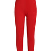 Girls Mid-Stretch High-Waist Leggings — Elastic Waist Skinny Fit, Breathable Ultra-Thin Polyester for Kids (Ages up to 12) — Spring/Summer Indoor & Outdoor