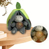 Breathing Donkey Plush Toy — Soothing Cartoon Donkey with Realistic Breathing, Light & Sound, Gentle Movement for Sleep