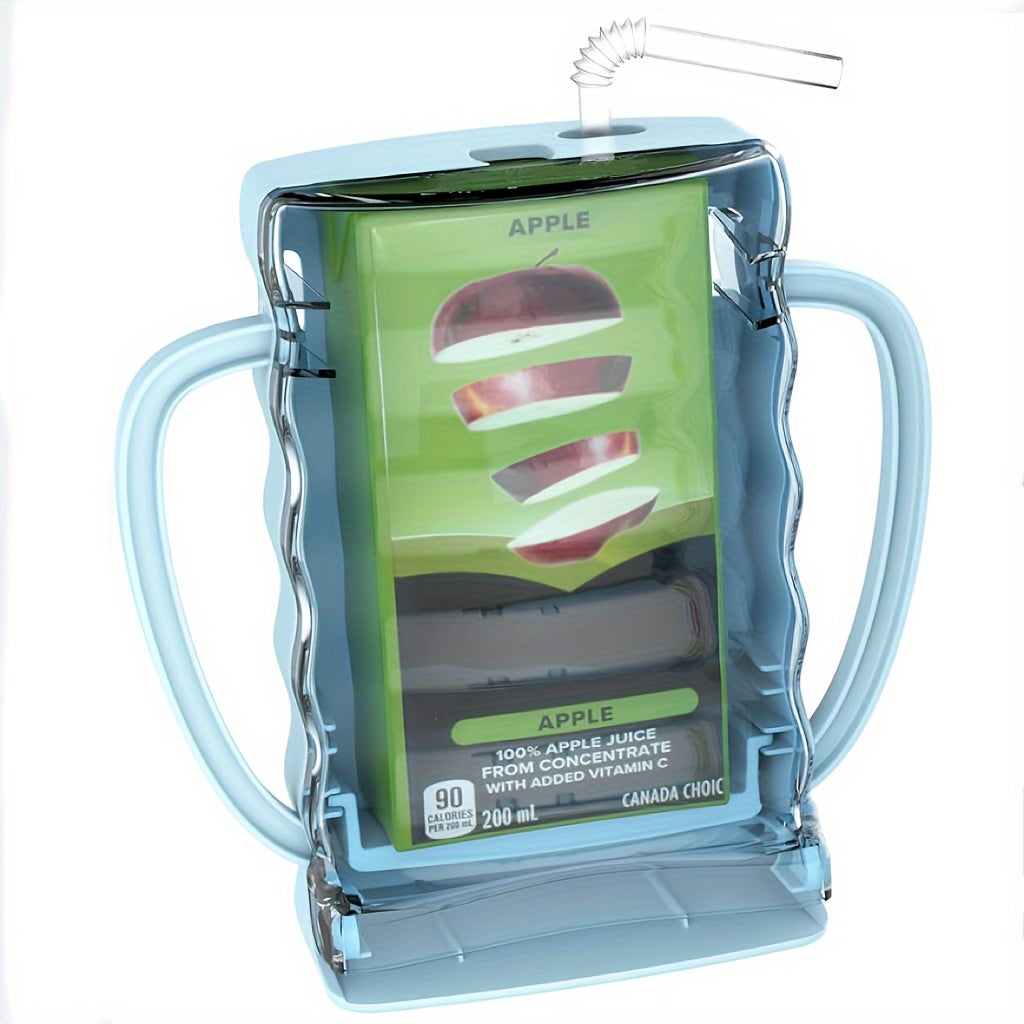 1/2pcs Youngsters's Bag Holder Non-Squeeze Bag Food Bag and Juice Box Holder - Anti-Squeeze Yogurt Bag Reusable Essential for Youngsters